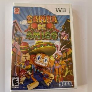 NEW Wii Samba De Amigo Sega game